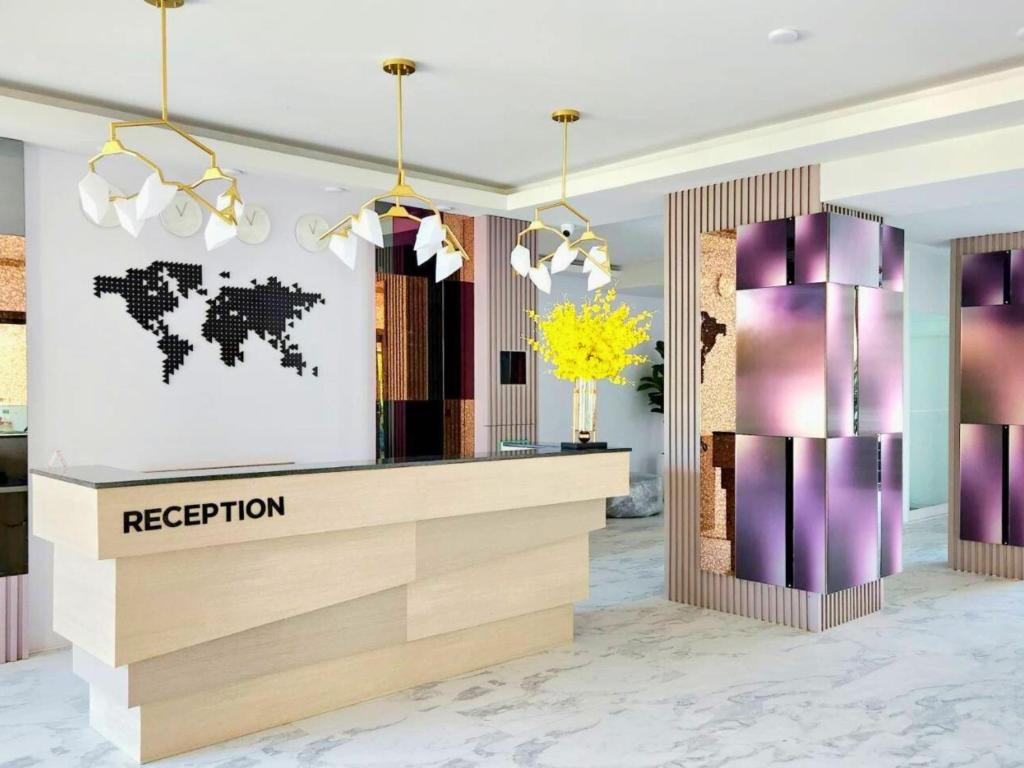 Sand Dance Hotel reception lobby